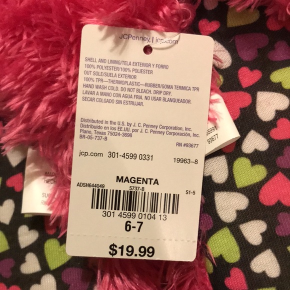 Total Girl Pink Flip Flop Slippers - Picture 3 of 5